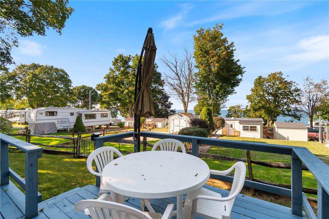 7945 Lake Road, Unit 16 Sodus, NY 14555 - Photo 6 of 20 Two comfortable seating areas on the freshly stain