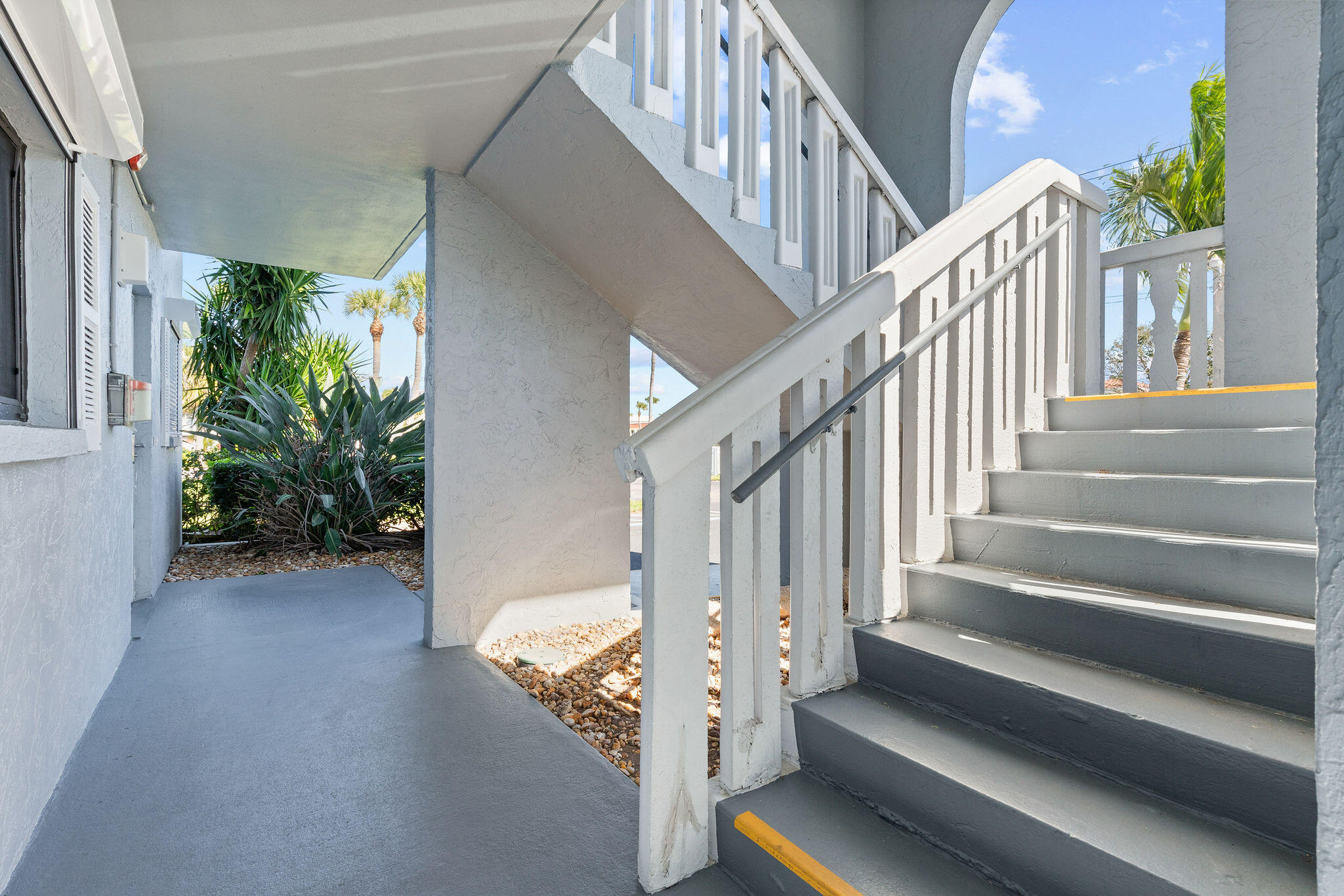 3799 South Banana River Boulevard, Unit 512 Cocoa Beach, FL 32931 - Photo 23 of 34 a view of entryway and hall with wooden floor