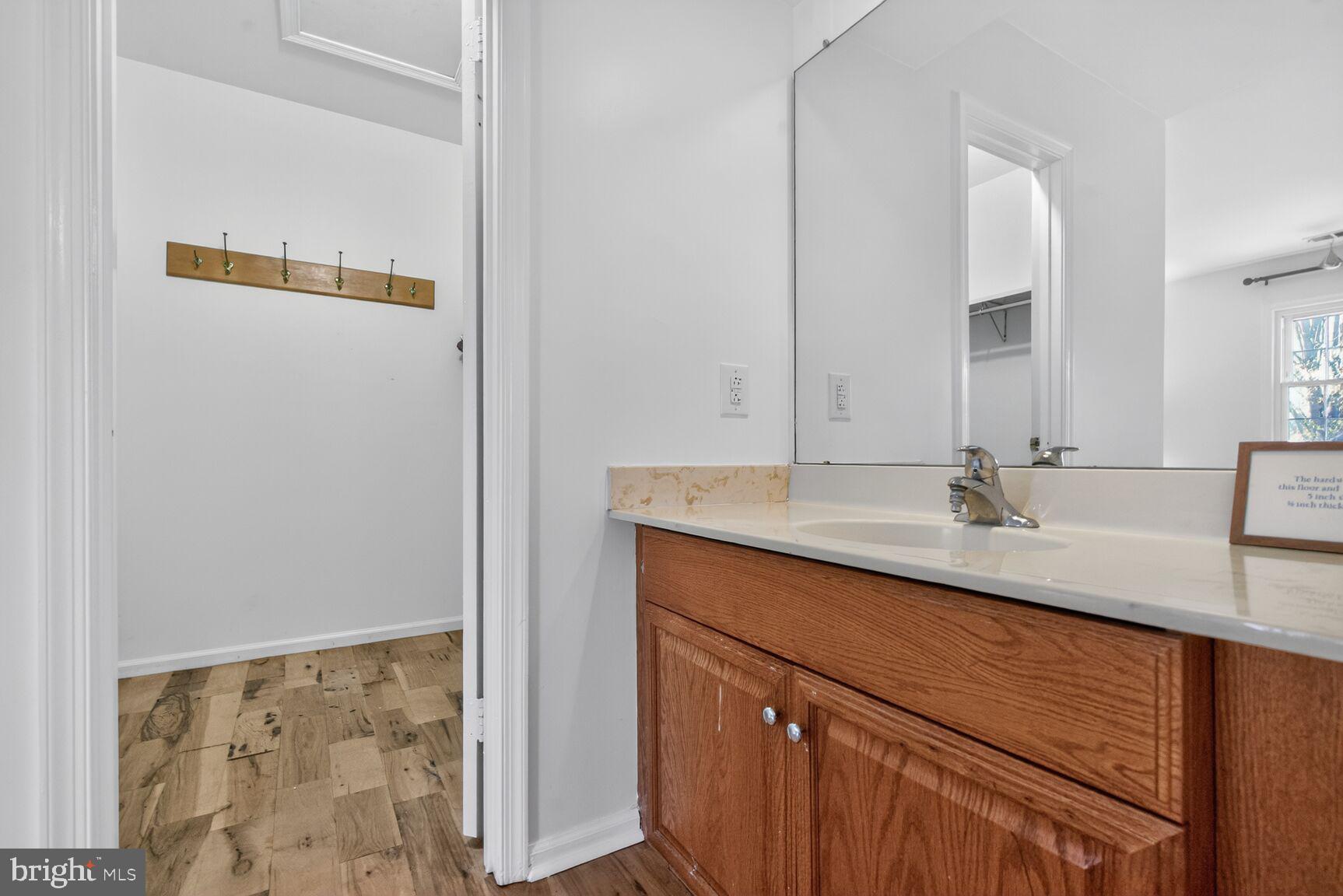 20080 Doolittle Street Gaithersburg, MD 20886 - Photo 24 of 48 a bathroom with a sink and a mirror