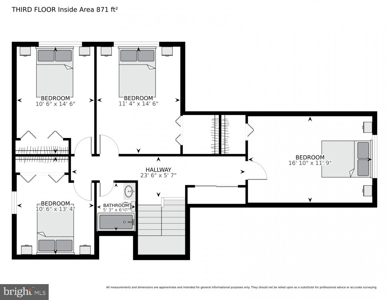 20080 Doolittle Street Gaithersburg, MD 20886 - Photo 44 of 48 a picture of a floor plan