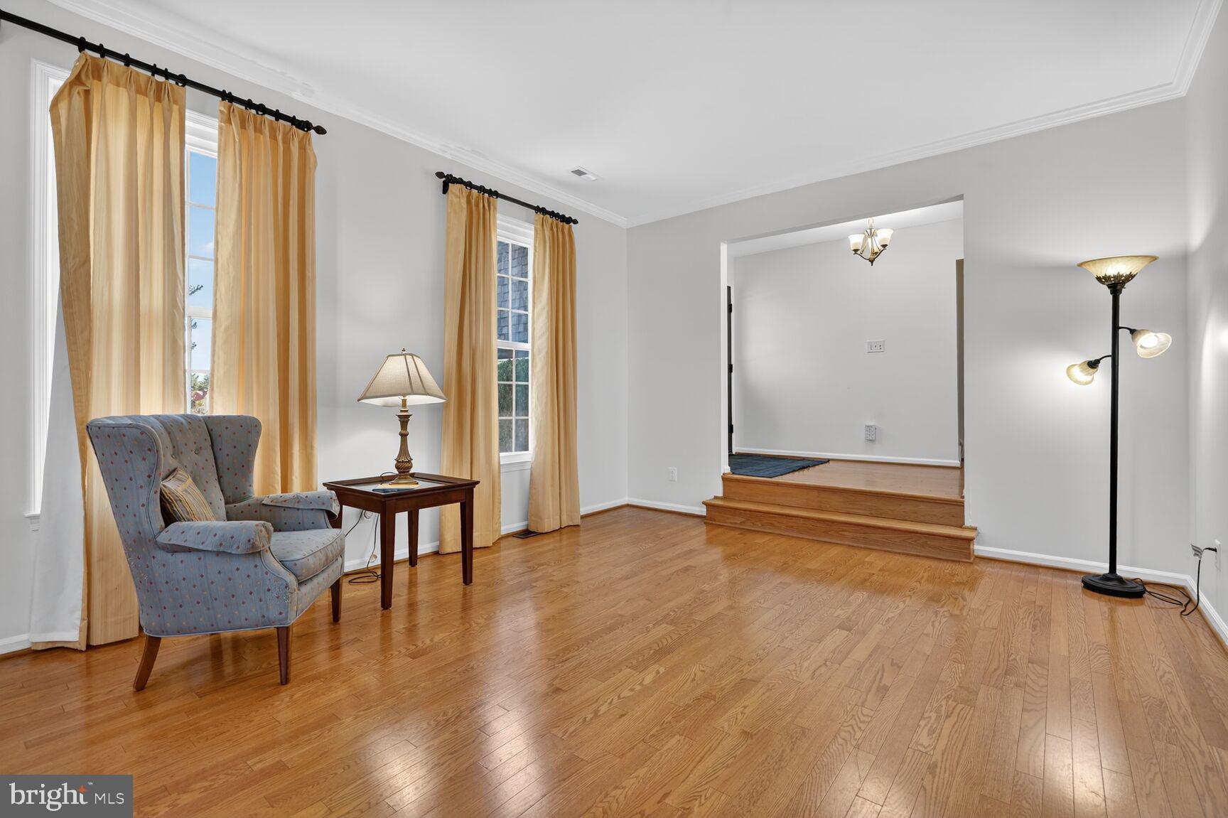 20080 Doolittle Street Gaithersburg, MD 20886 - Photo 6 of 48 a view of livingroom with furniture window and wooden floor