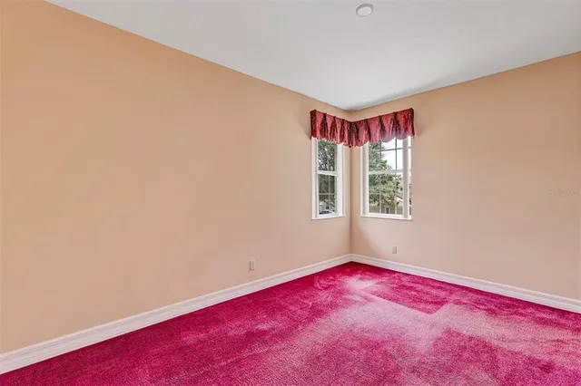 a view of empty room