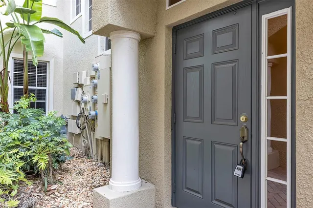 a front view of a house with a porch