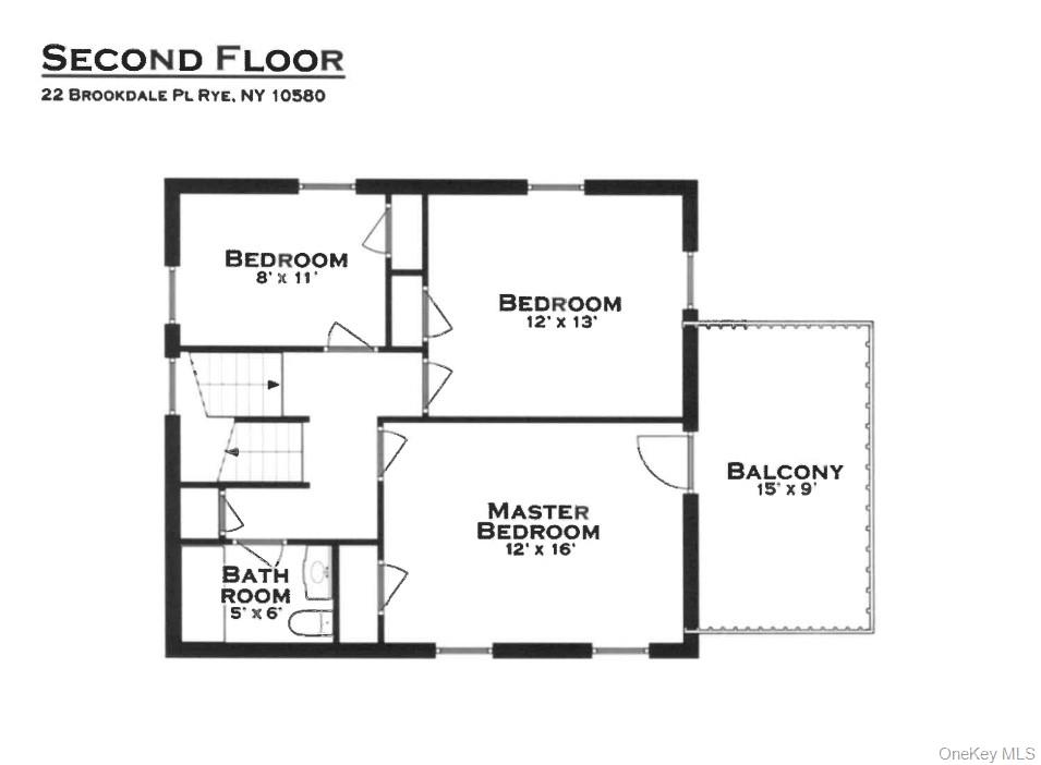 22 Brookdale Place Rye, NY 10580 - Photo 26 of 28 View of floor plan / room layout