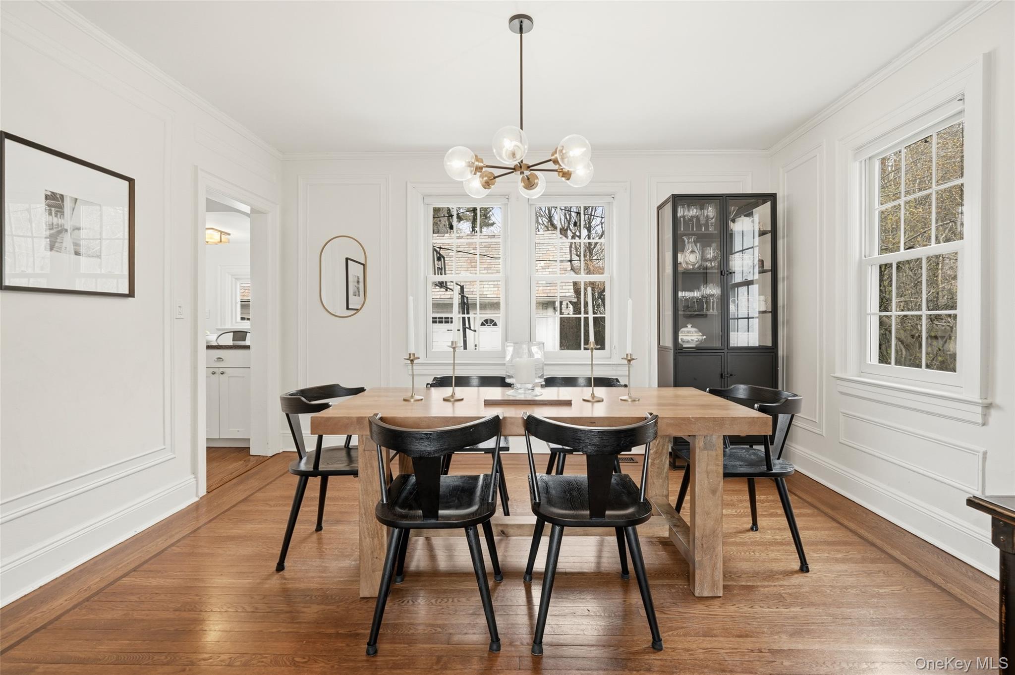22 Brookdale Place Rye, NY 10580 - Photo 5 of 28 Dining Room looks out over the yard and patio