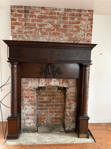 a refrigerator freezer sitting inside of a kitchen