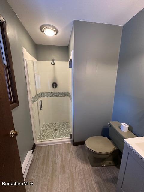 39 Barton Hill Road Dalton, MA 01226 - Photo 17 of 38 a bathroom with a toilet and a shower