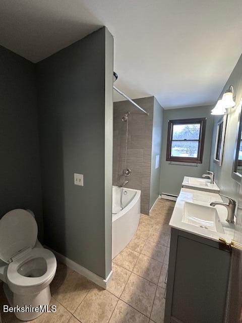 39 Barton Hill Road Dalton, MA 01226 - Photo 22 of 38 a bathroom with a toilet a sink and bathtub