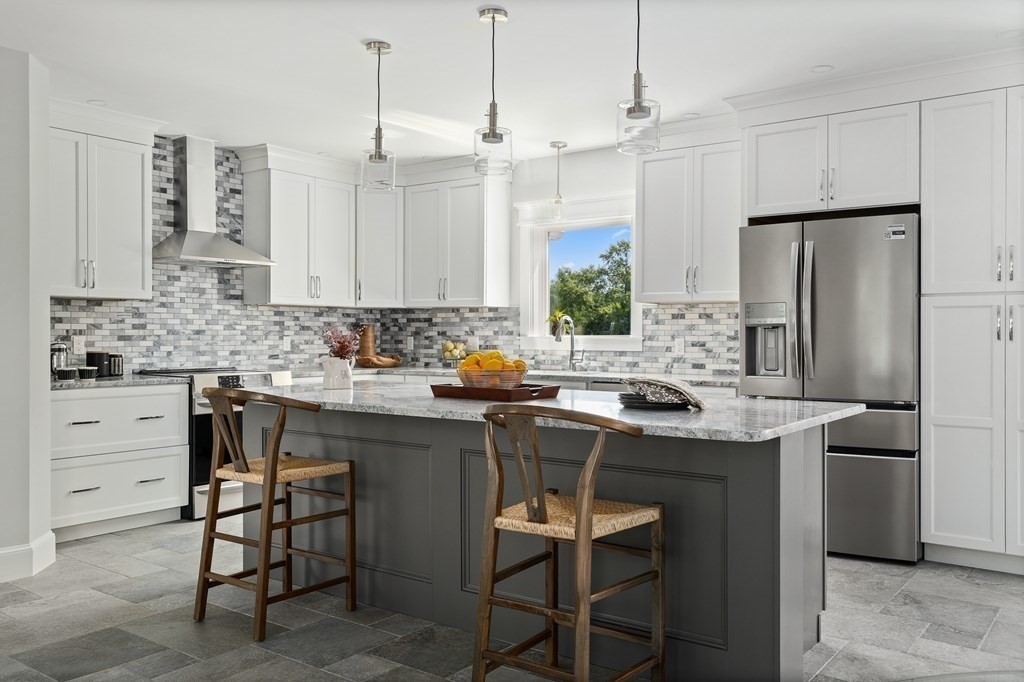 70 Depot Road Hatfield, MA 01038 - Photo 16 of 42 a kitchen with a sink stove and refrigerator