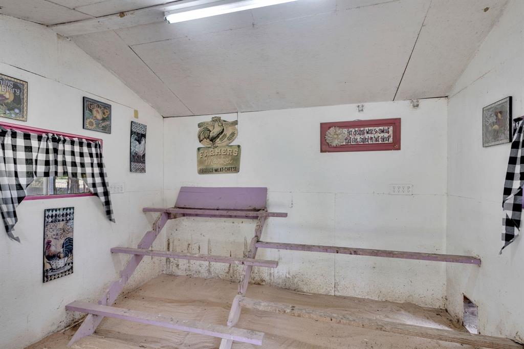 490 James Road Ferris, TX 75125 - Photo 34 of 40 Chicken Coop Interior