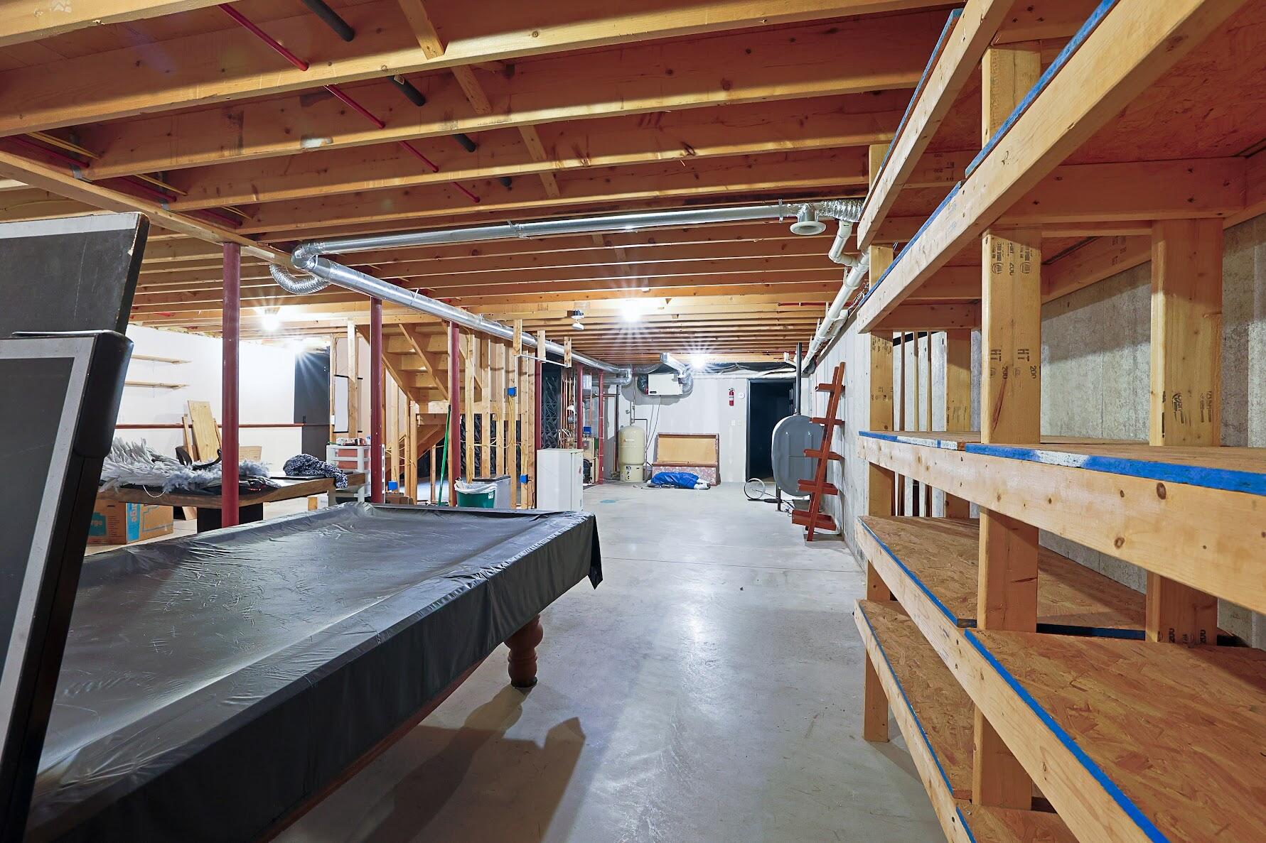 357 Kelley Road Hermon, ME 04401 - Photo 52 of 72 Cellar Pool Table