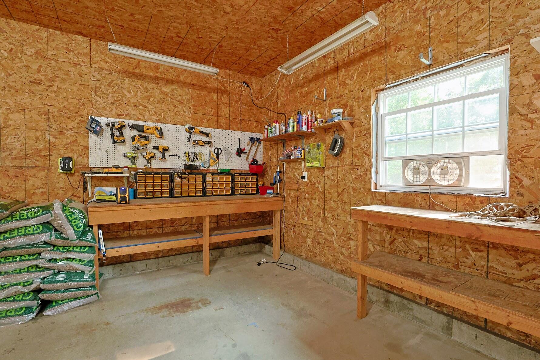 357 Kelley Road Hermon, ME 04401 - Photo 59 of 65 Workshop Corner Garage