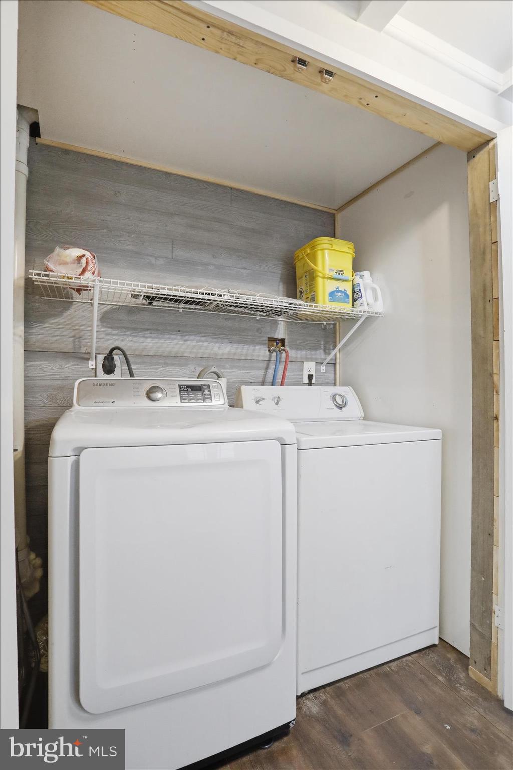 277 Bowmans Ridge Lane Burlington, WV 26710 - Photo 17 of 42 a utility room with dryer and washer