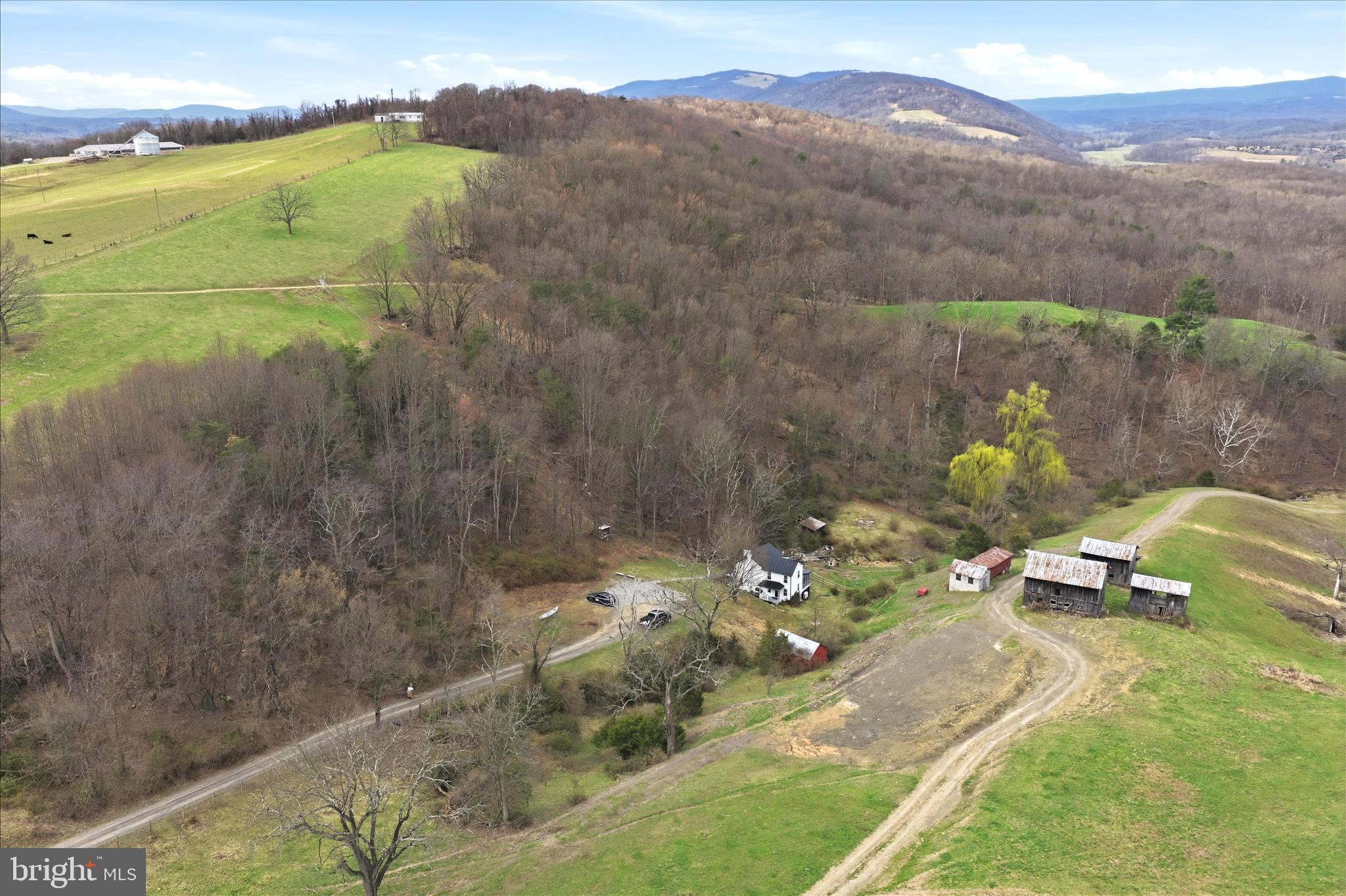 277 Bowmans Ridge Lane Burlington, WV 26710 - Photo 32 of 42 a view of yard with mountain