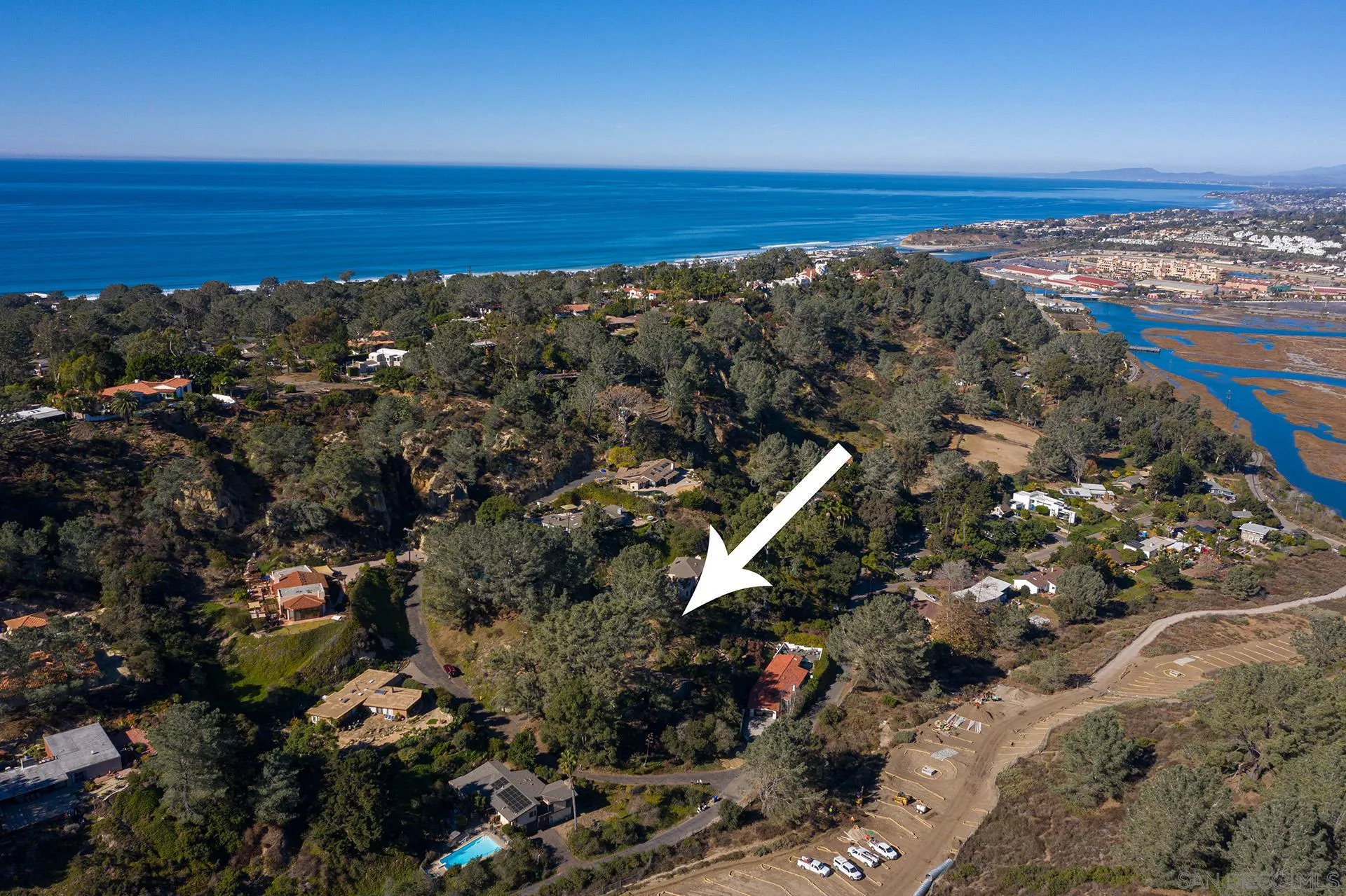 1260 Oribia Road Del Mar, CA 92014 - Photo 18 of 24 a view of city and ocean