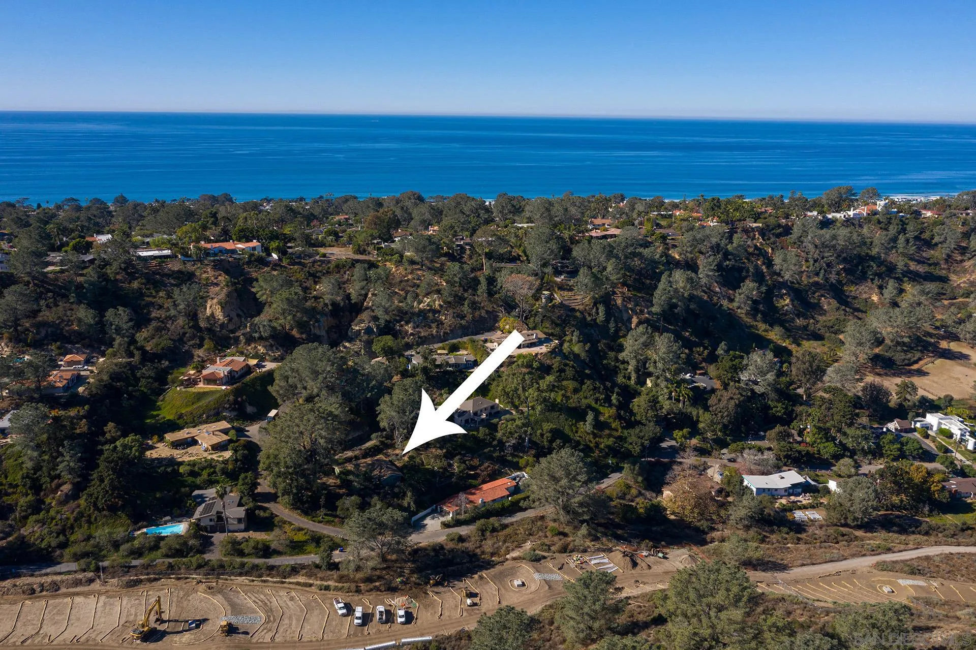 1260 Oribia Road Del Mar, CA 92014 - Photo 20 of 24 a view of an ocean and beach