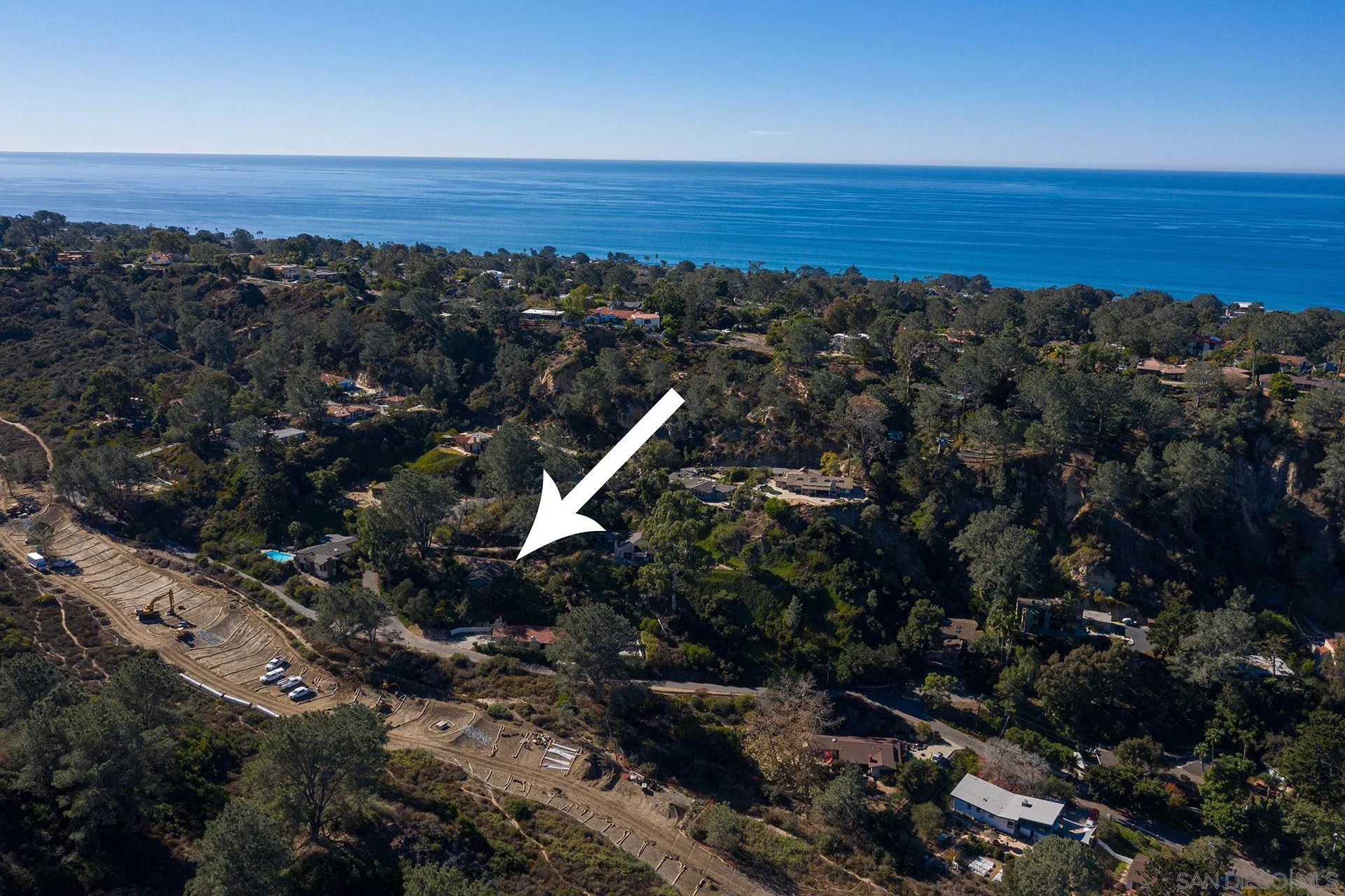1260 Oribia Road Del Mar, CA 92014 - Photo 22 of 24 a view of city and ocean
