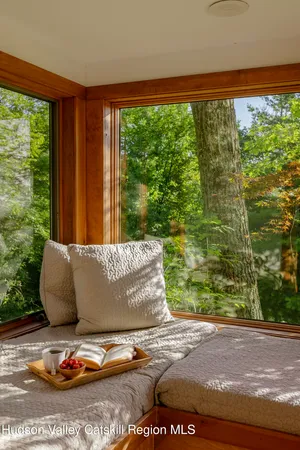 a view of sky from window