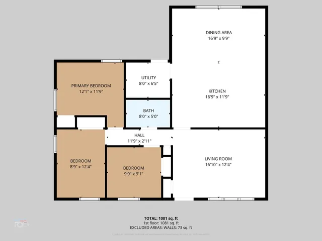 a living room with furniture a clock on wall and a window