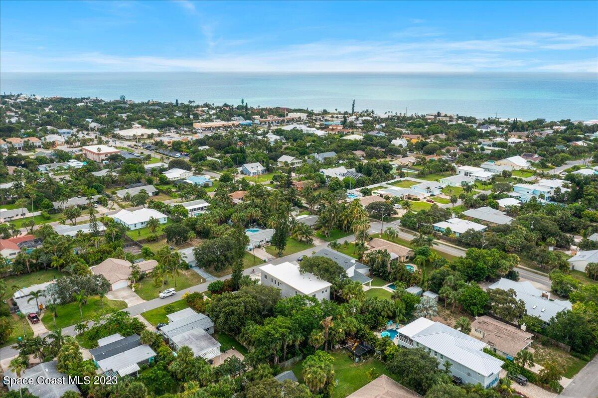 407 3rd Avenue Melbourne Beach, FL 32951 - Photo 11 of 14 an aerial view of multiple house