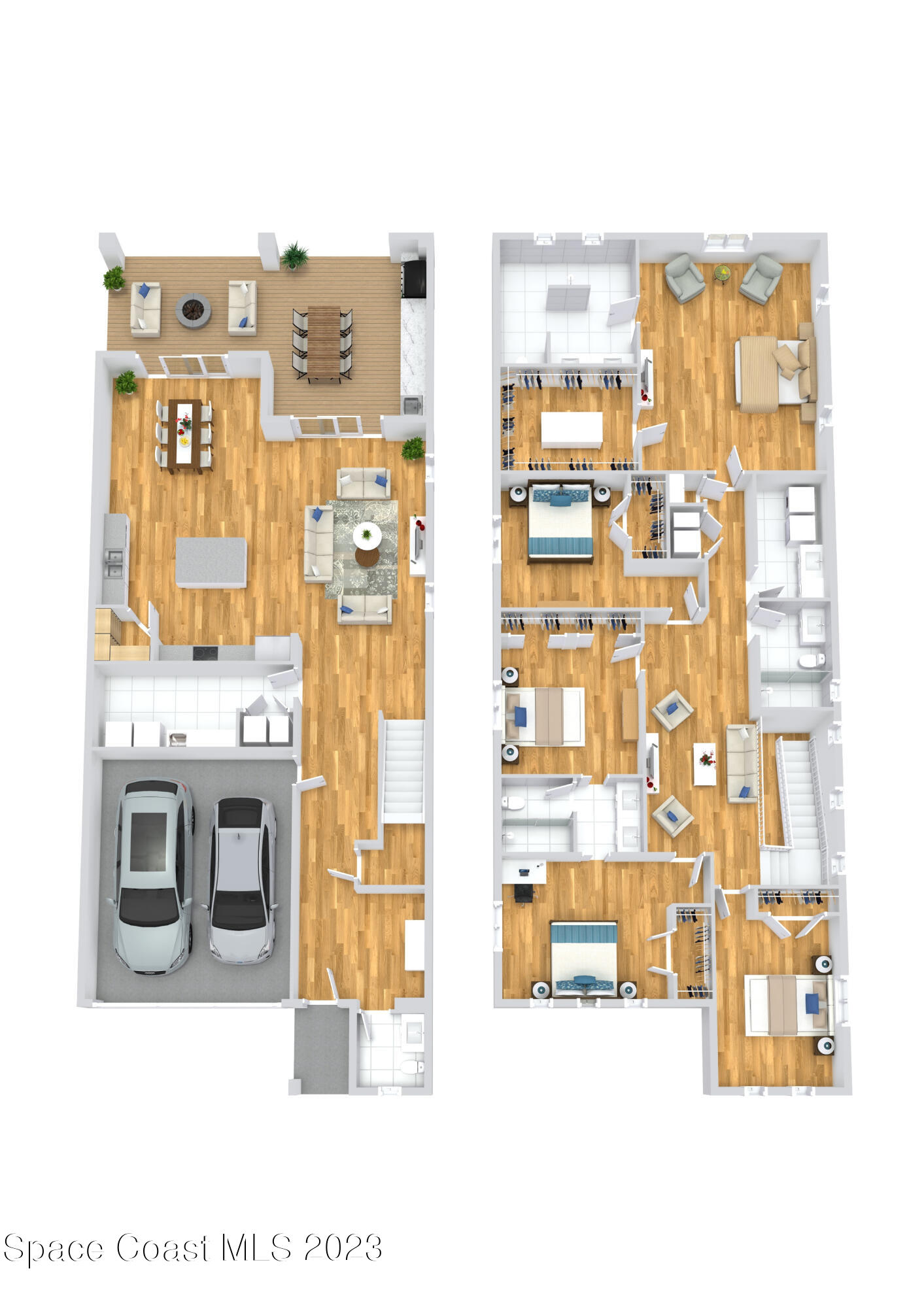 407 3rd Avenue Melbourne Beach, FL 32951 - Photo 14 of 14 a black and white photo of a living room