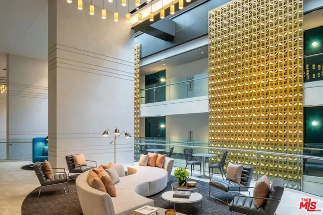 a outdoor living space with furniture