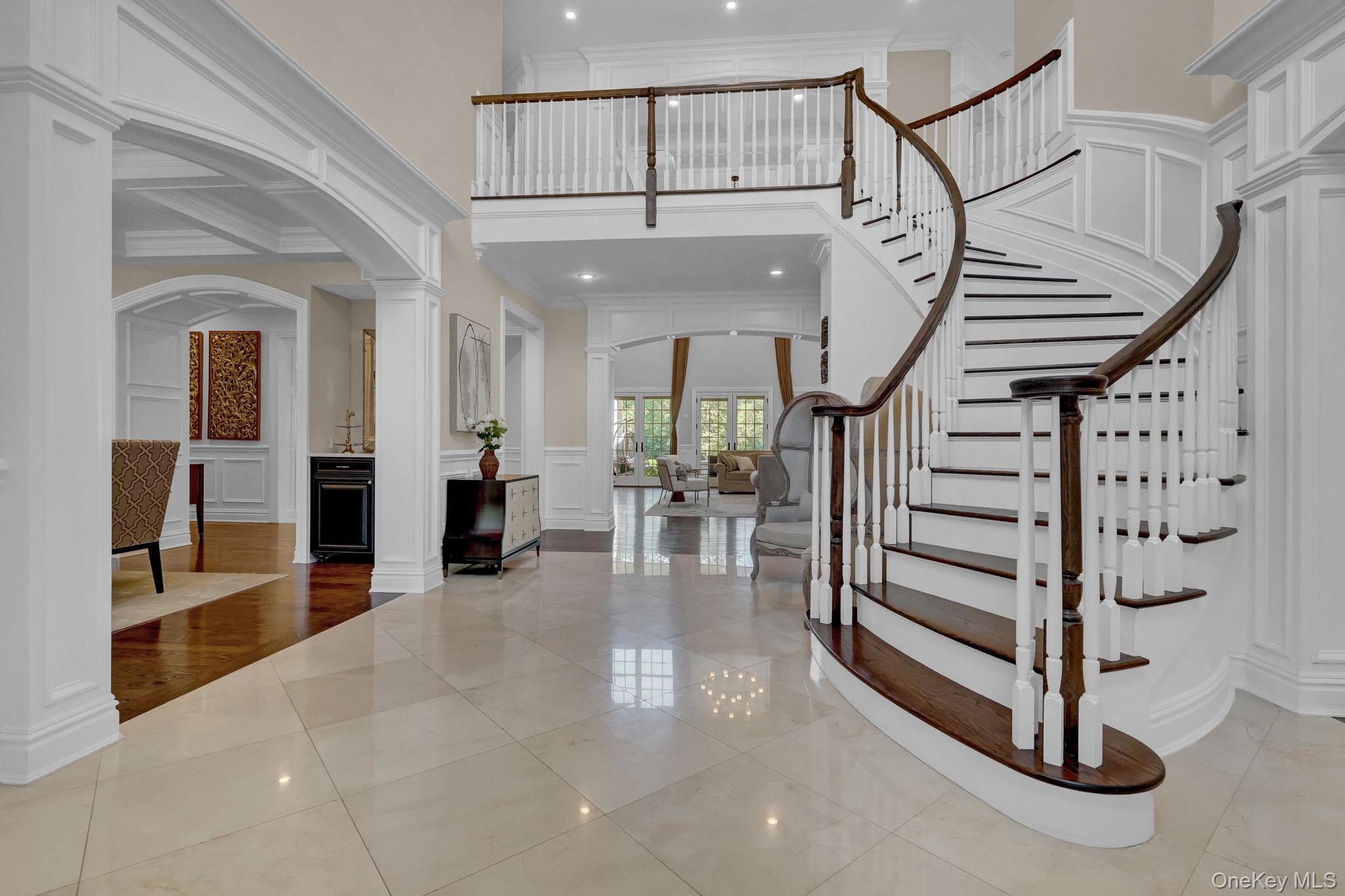 36 Old Field Road Setauket, NY 11733 - Photo 12 of 42 a view of entryway and hall with a living room