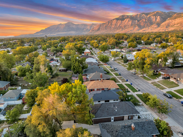 Undisclosed Address Ogden, UT 84403 - Photo 8 of 21 Aerial perspective of suburban area with a mountainous background
