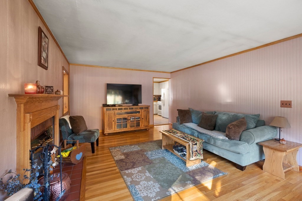 46 Timber Lane Springfield, MA 01119 - Photo 6 of 42 a living room with furniture and a flat screen tv