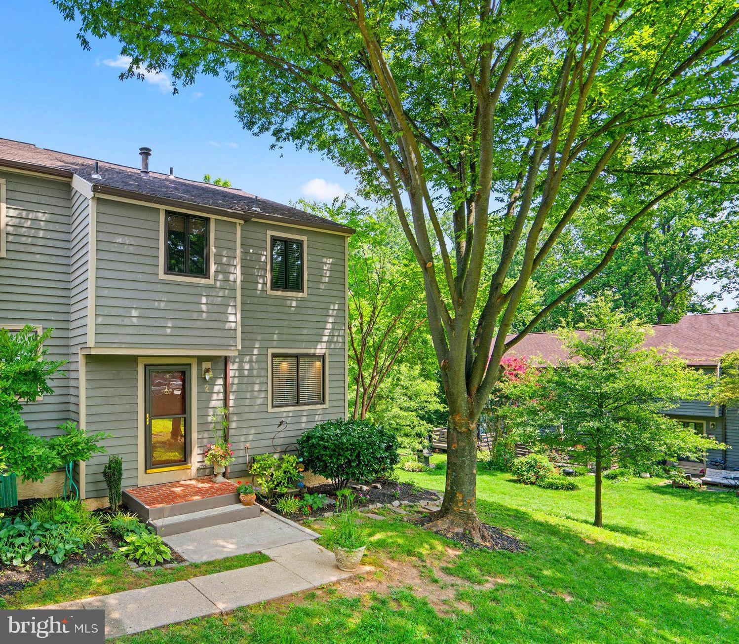 2 Stone Ridge Court Baltimore, MD 21239 - Photo 3 of 45 a front view of a house with garden