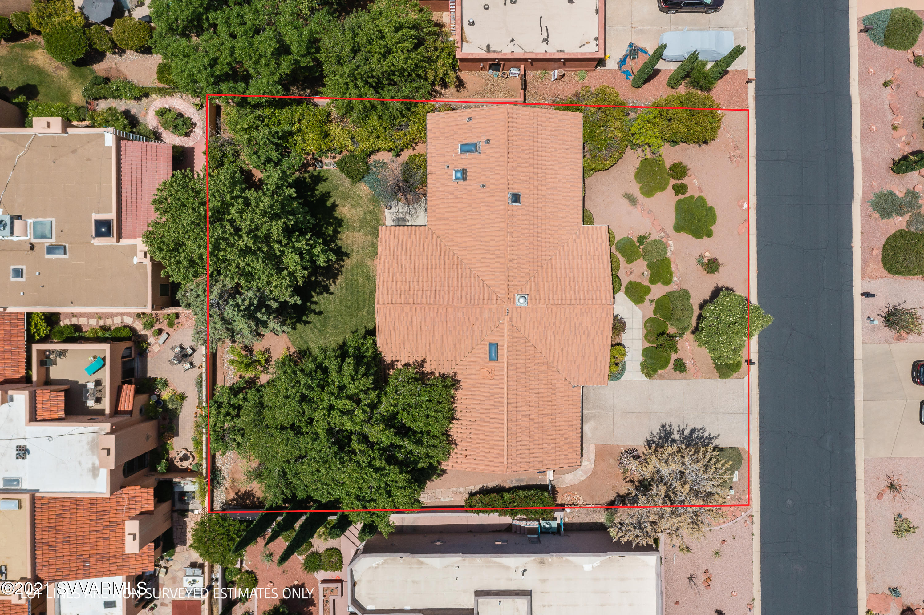 89 Ridge Rock Road Sedona, AZ 86351 - Photo 6 of 49 004_Aerial 4