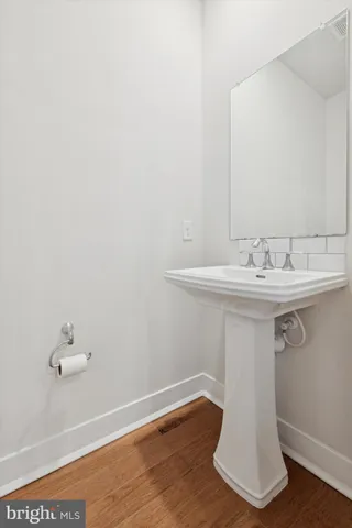 a utility room with a sink