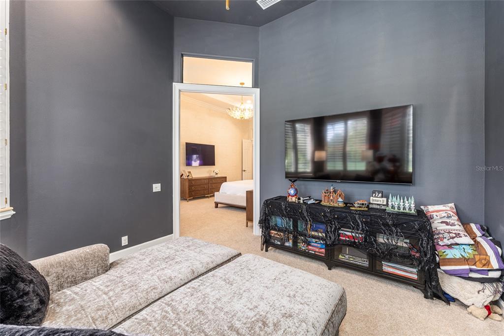 708 Southeast 44th Road Ocala, FL 34480 - Photo 35 of 76 a bedroom with furniture and a flat screen tv