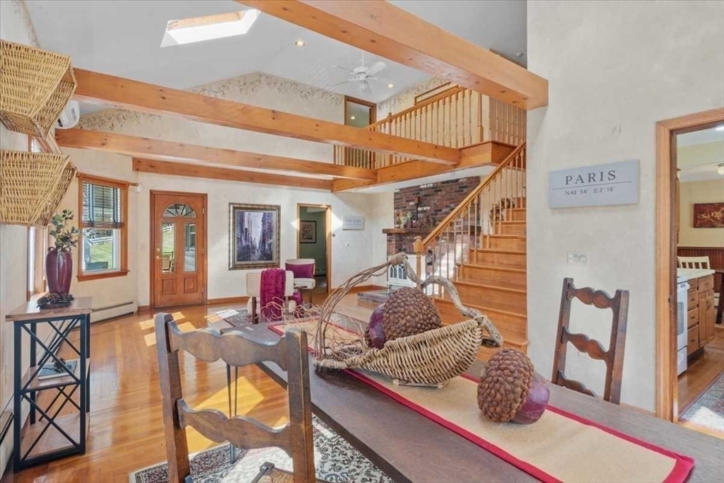 30 Tobin Road Leicester, MA 01611 - Photo 8 of 33 a view of entryway and hall with wooden floor