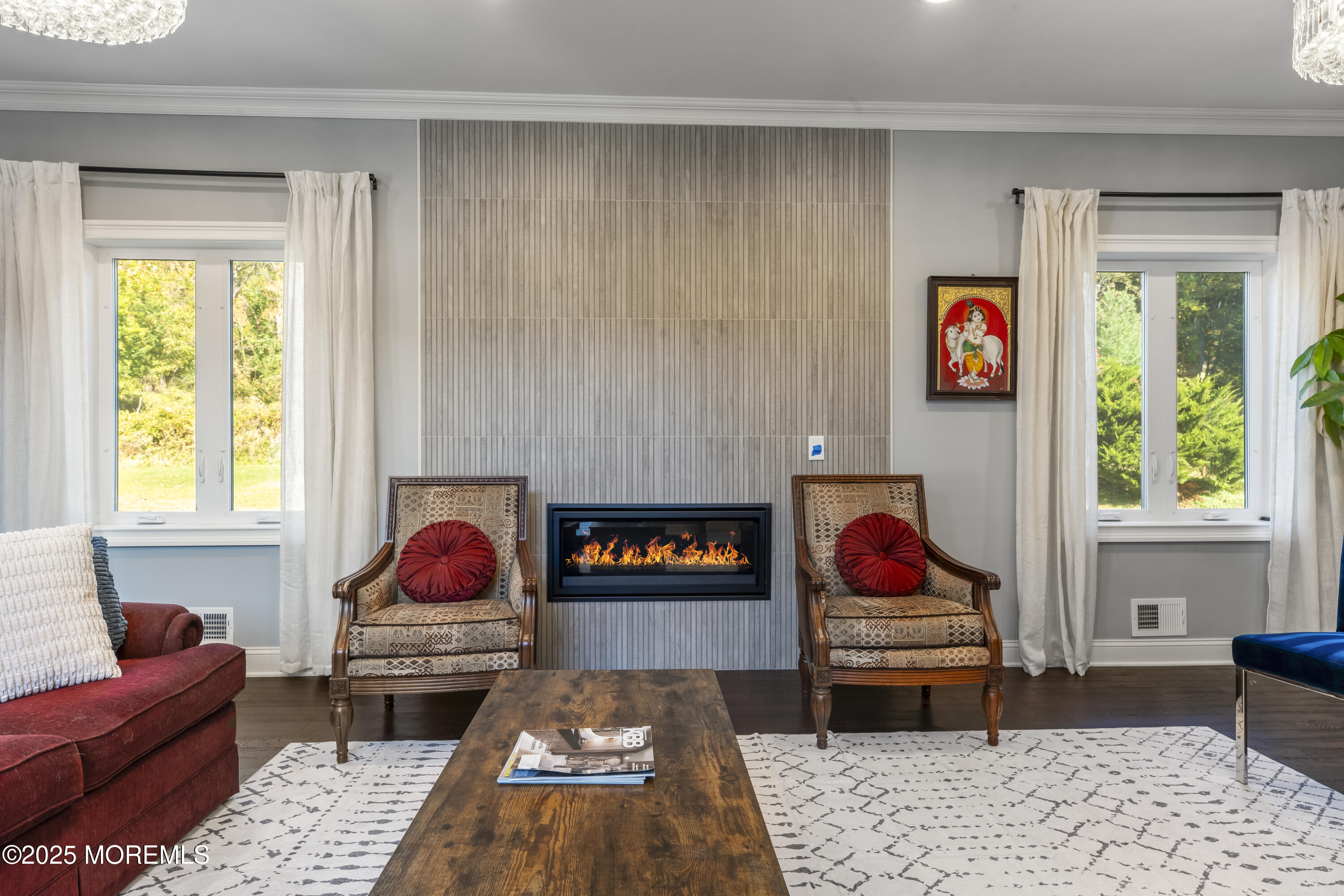 832 Holmdel Road Holmdel, NJ 07733 - Photo 22 of 44 a living room with furniture and a window