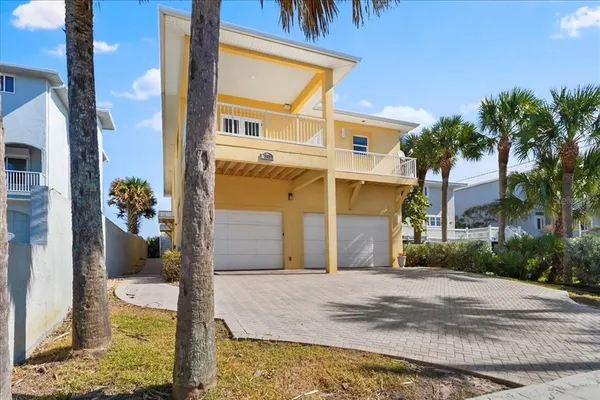 a view of an ocean from a balcony