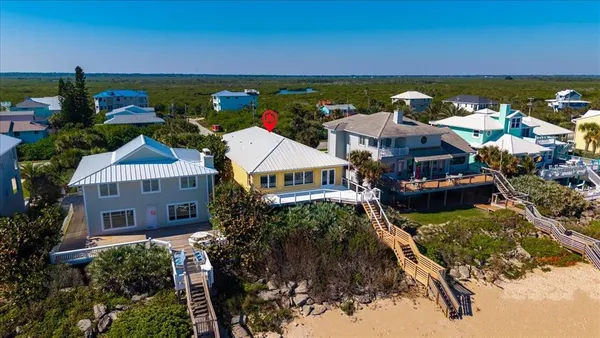 a view of a lake with a mountain