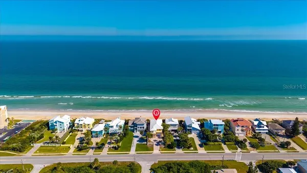 a view of city and ocean