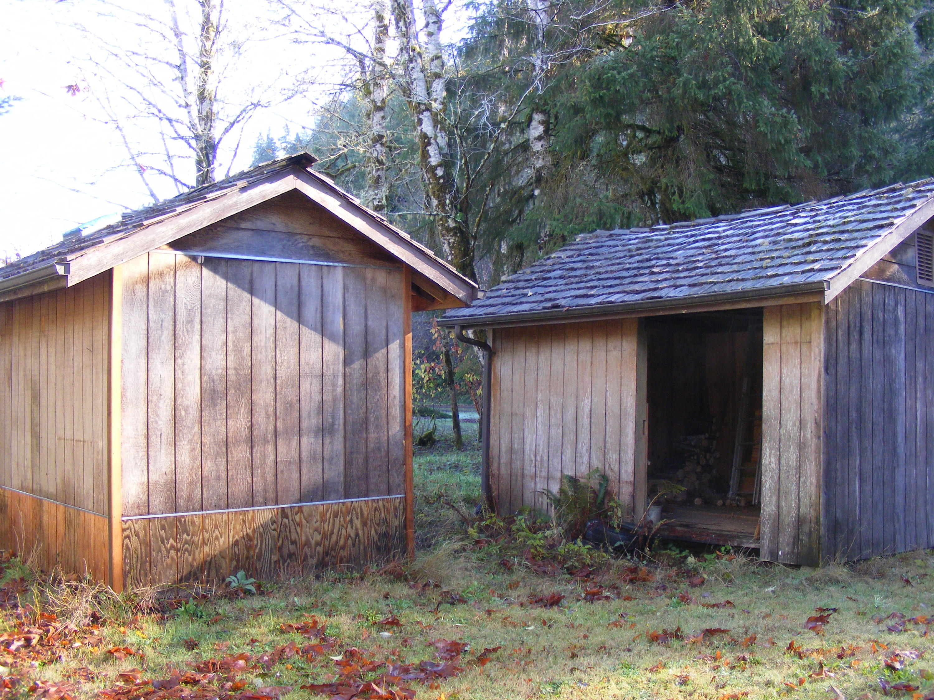 568 Hamer Road Siletz, OR 97380 - Photo 18 of 20 Pump House & Wood Shed