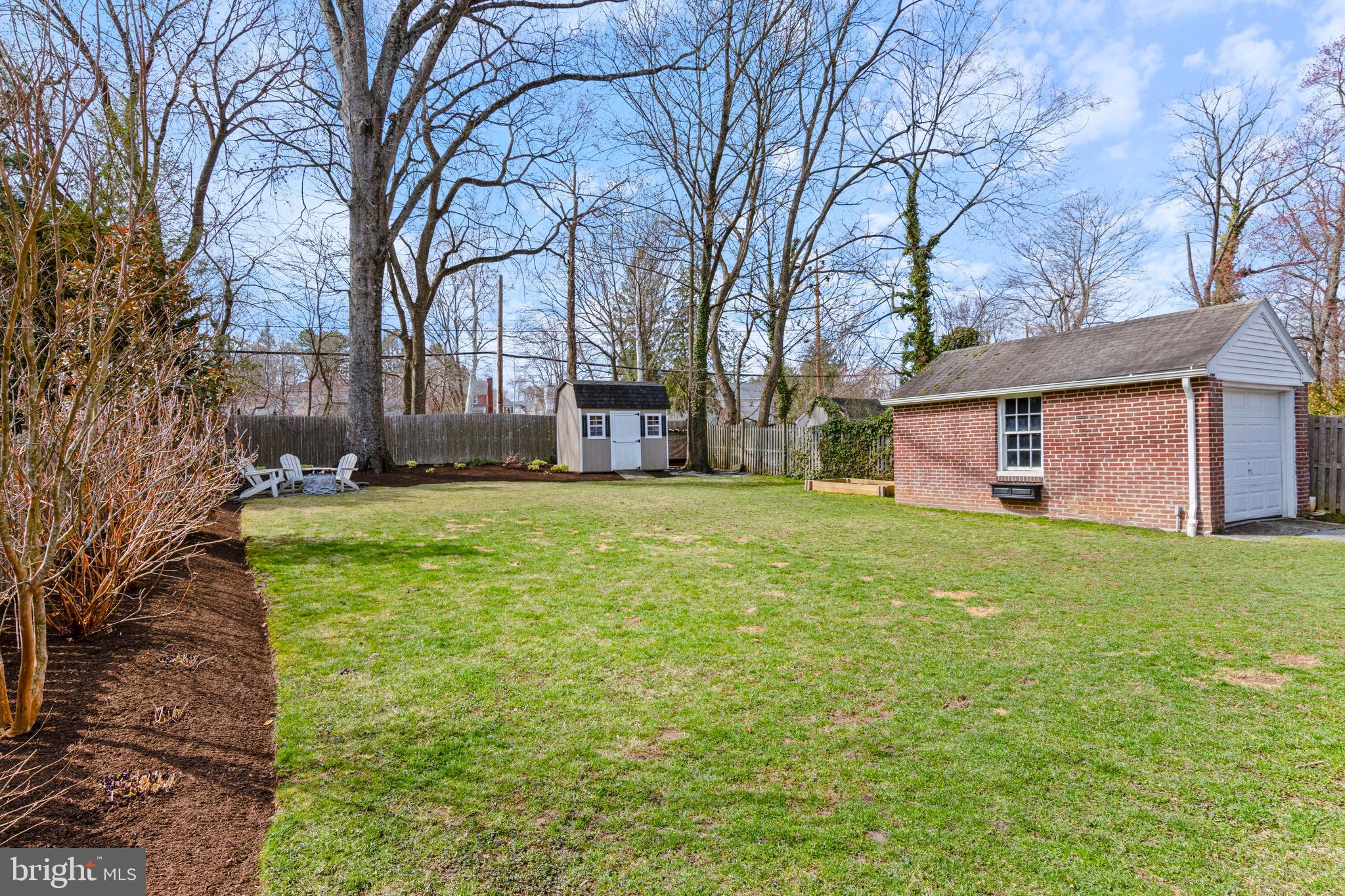 526 West Beechtree Lane Wayne, PA 19087 - Photo 31 of 35 Raised Garden behind Garage
