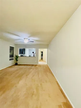 a view of empty room