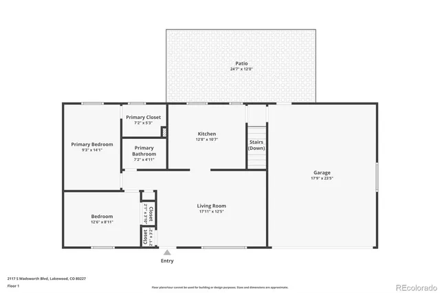 $510,000 | 2117 South Wadsworth Boulevard, Lakewood, CO 80227