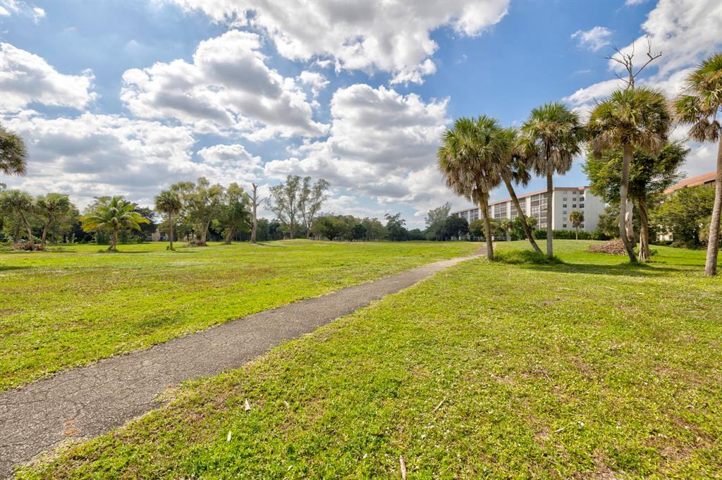 5570 Northwest 44th Street, Unit 518A Tamarac, FL 33319 - Photo 23 of 28 a view of a trees with a big yard