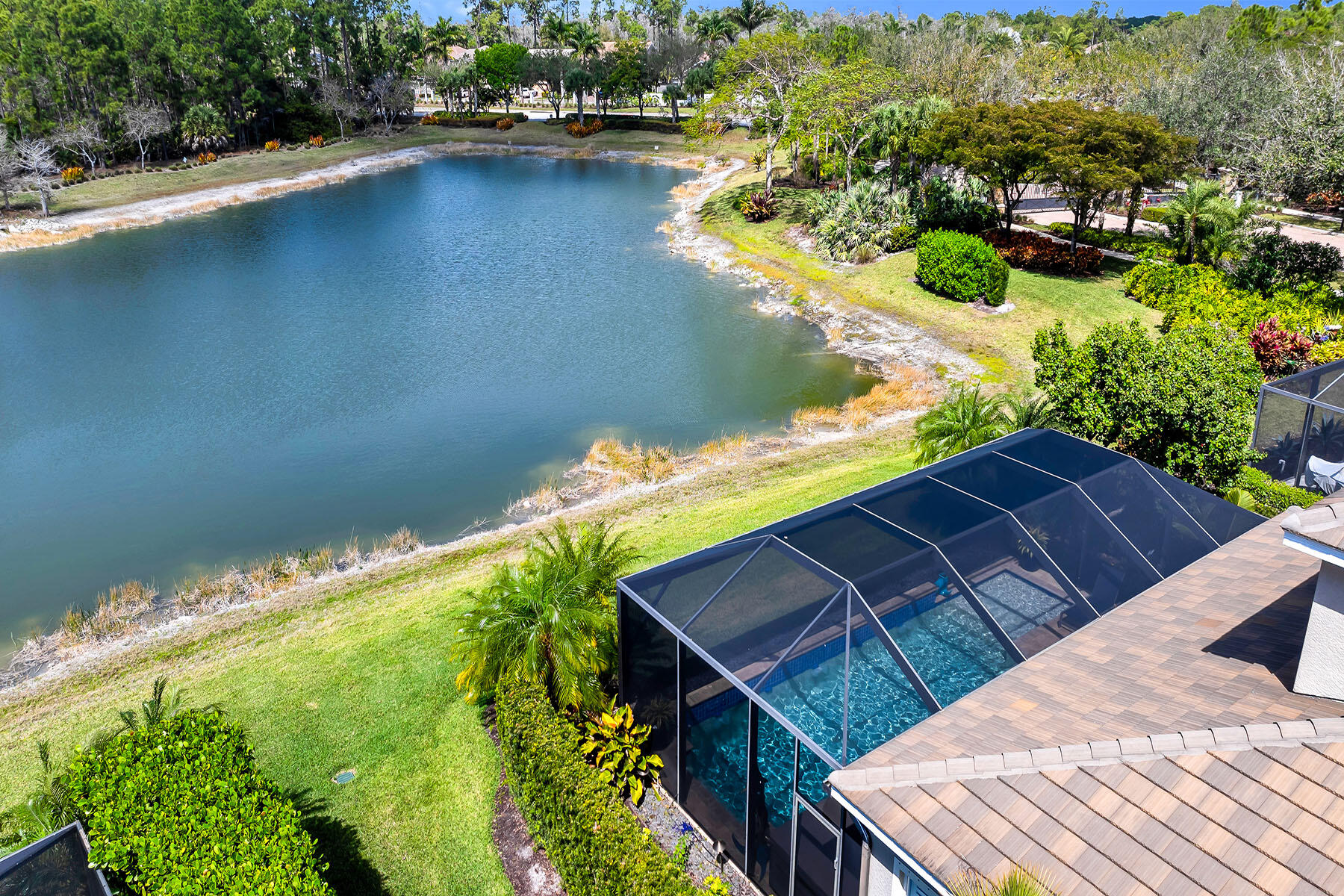 3783 Canopy Circle Naples, FL 34120 - Photo 36 of 39 a view of balcony with wooden floor
