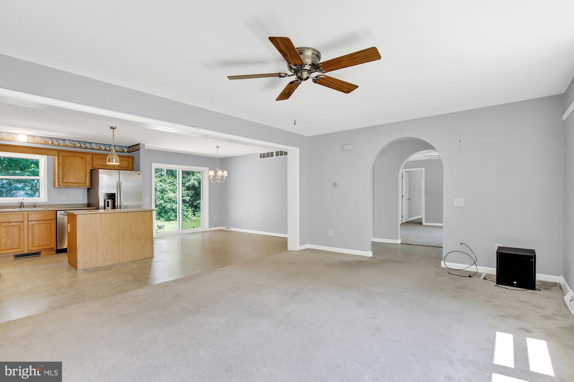 420 Miller Road Delta, PA 17314 - Photo 8 of 37 Open Concept: Living Room, Kitchen, Dining Room