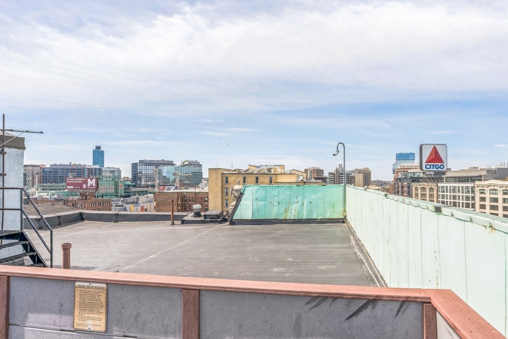 466 Commonwealth Avenue, Unit 301 Boston, MA 02215 - Photo 13 of 14 a view of a city from a terrace