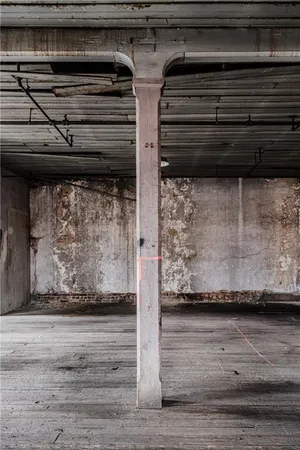 a view of a fireplace