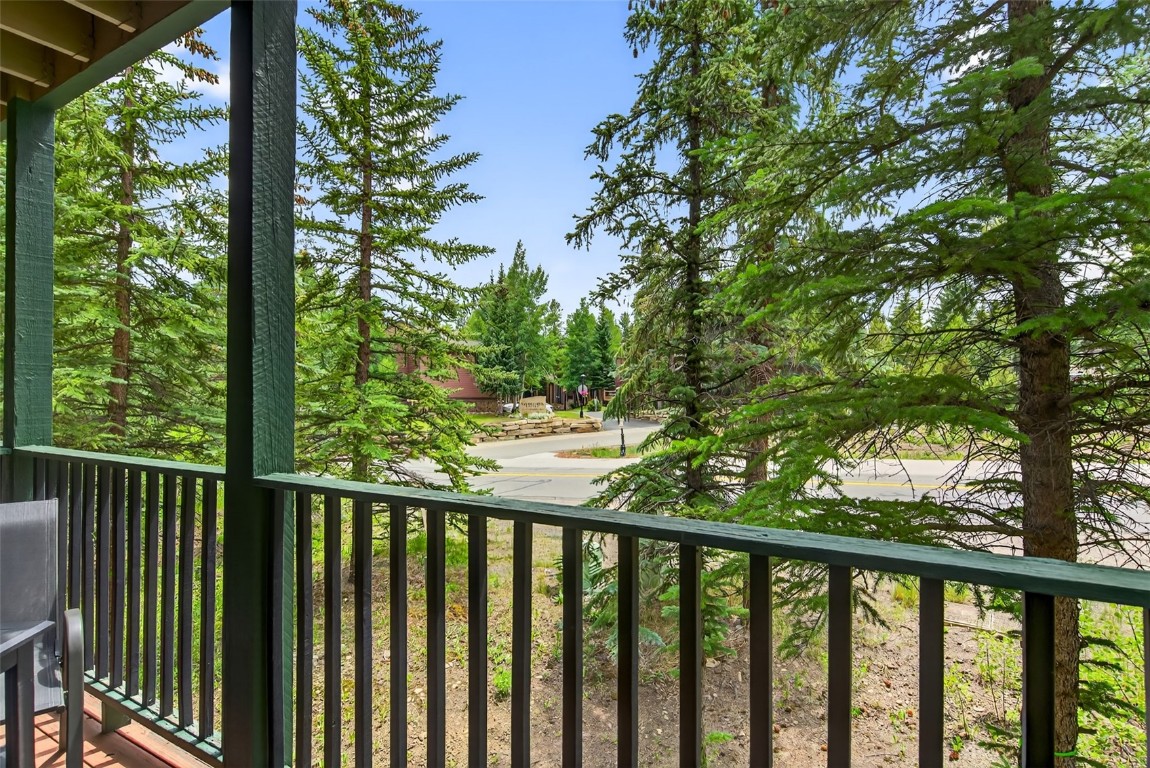 260 Ski Hill Road, Unit 6 Breckenridge, CO 80424 - Photo 13 of 25 View of balcony