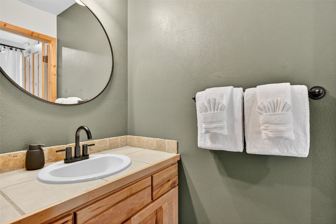 260 Ski Hill Road, Unit 6 Breckenridge, CO 80424 - Photo 17 of 25 Master Bathroom featuring vanity