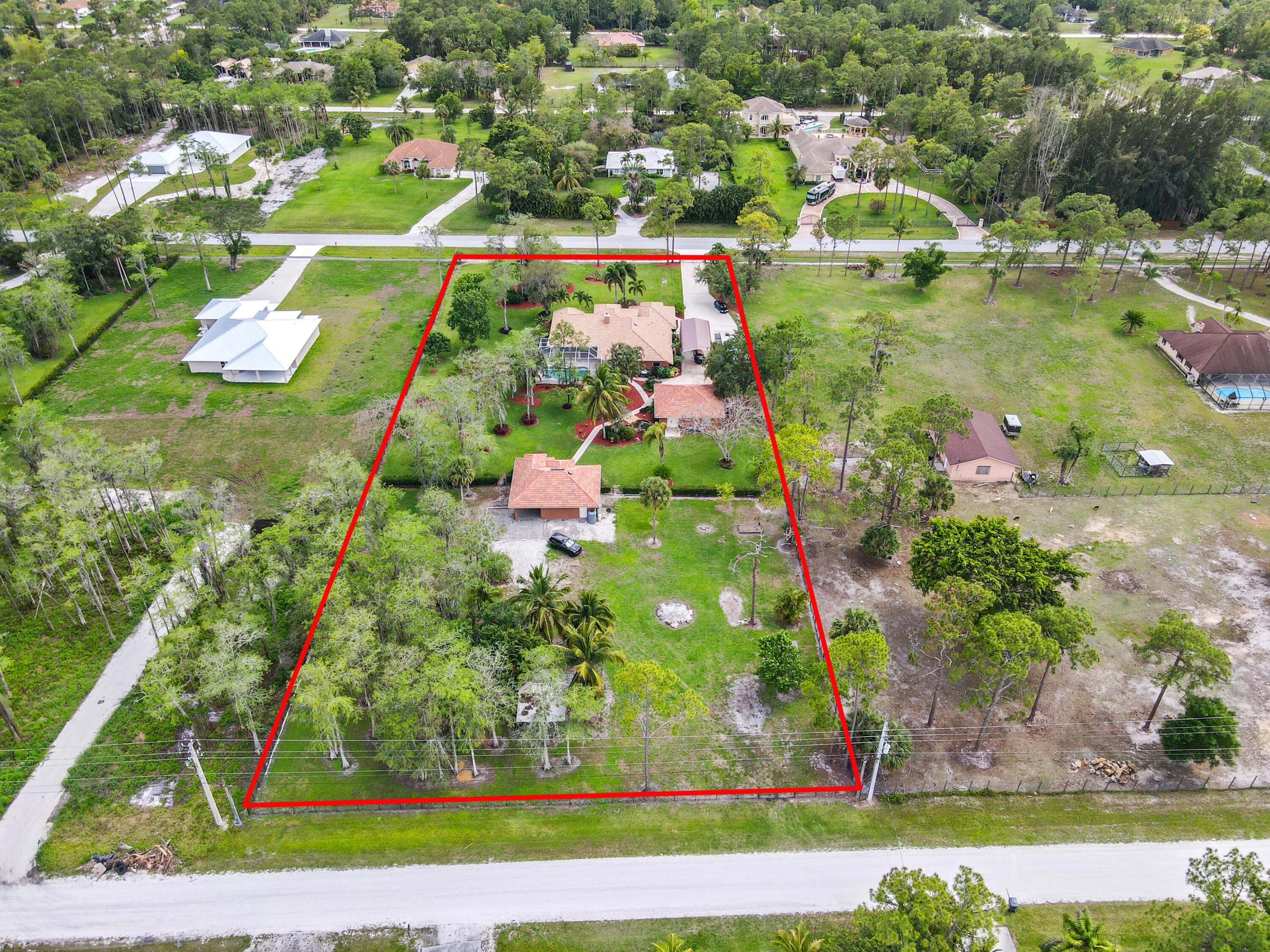 16409 Temple Boulevard Loxahatchee, FL 33470 - Photo 73 of 78 72 drone 07